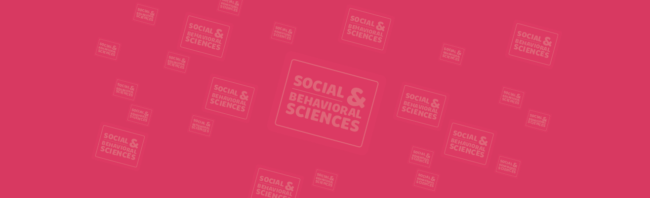 Social and Behavioral Sciences Background Image