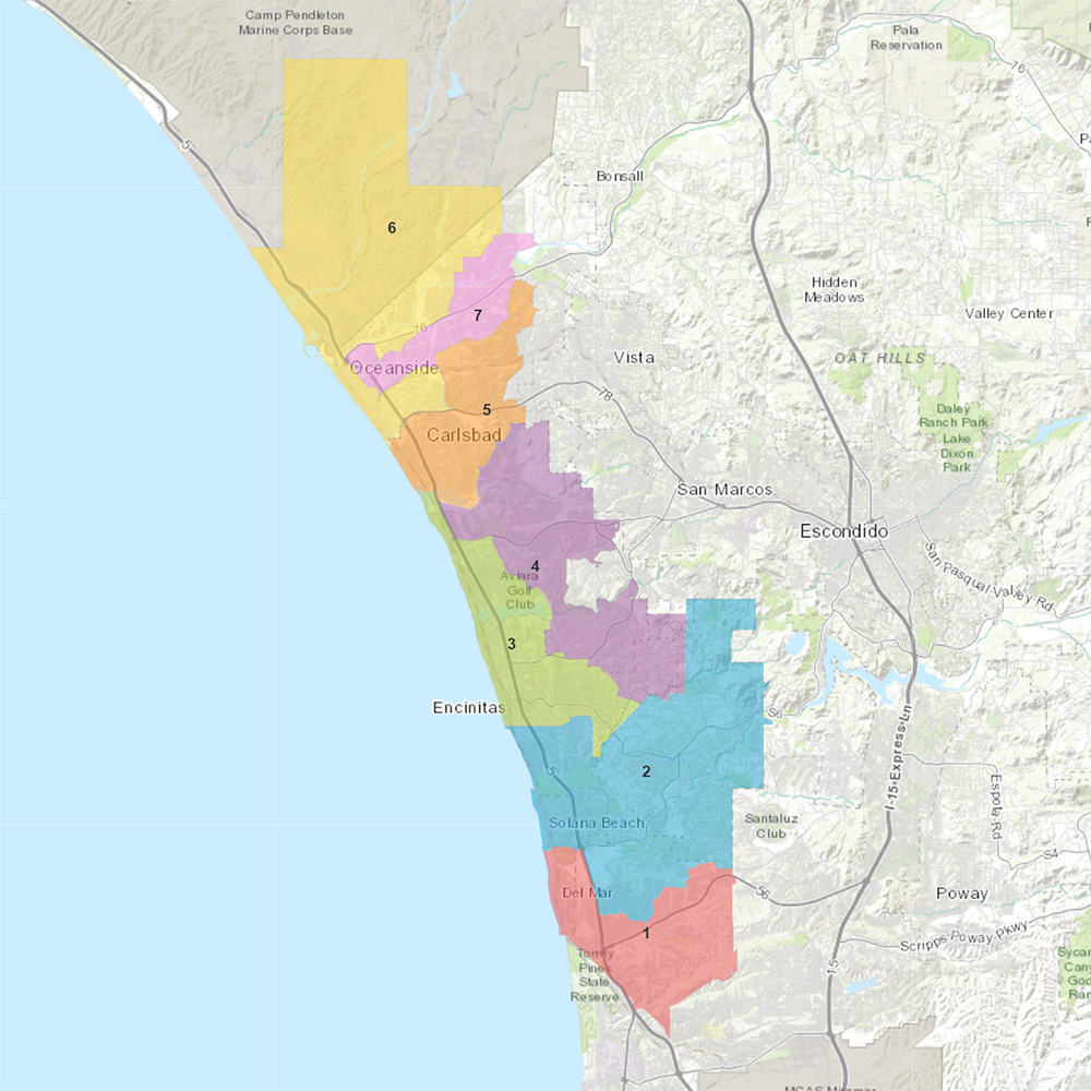 Board of Trustee's Map