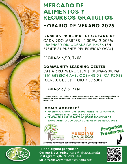 Food Pantry Flyer Spanish