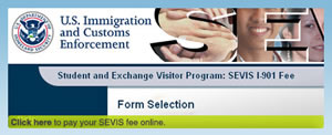 SEVIS payment