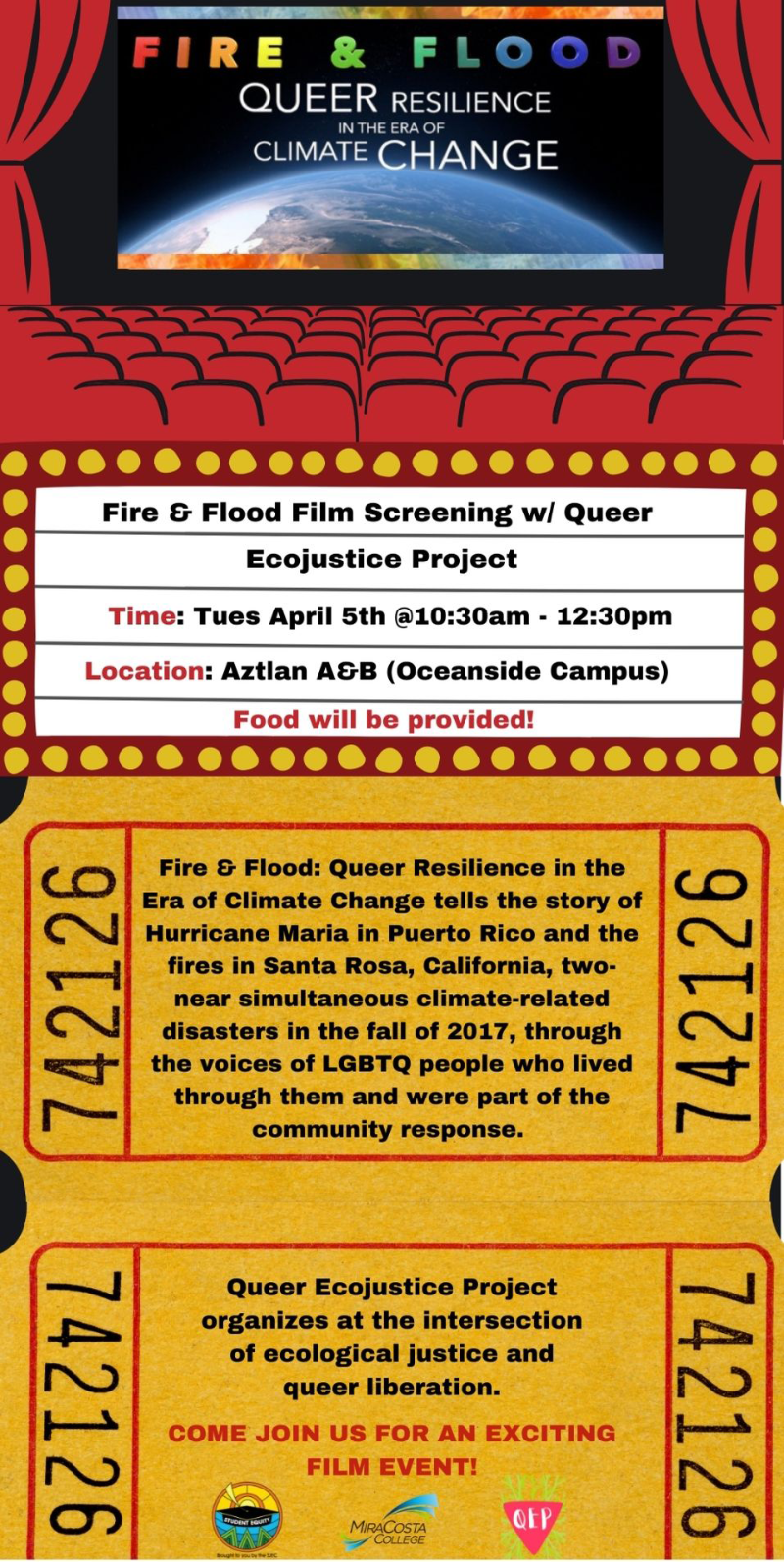 Fire & Flood Film Screening with queer ecojustice Project