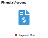 Financial Account Tile
