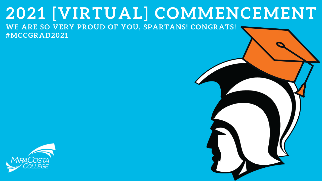 Miracosta College Commencement Zoom Backgrounds